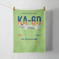 Thumbnail for KA-6D Intruder design on light green towel