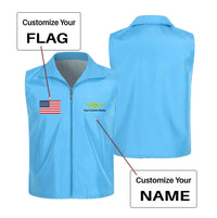 Thumbnail for Customisable Flag & Name Vest - view 4