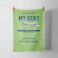 Thumbnail for Cessna Citation M2 Gen2 design on light green towel