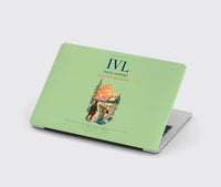 Thumbnail for Ivalo Airport (IVL) design on light green MacBook case
