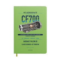 Thumbnail for CF700 design on light green notebook
