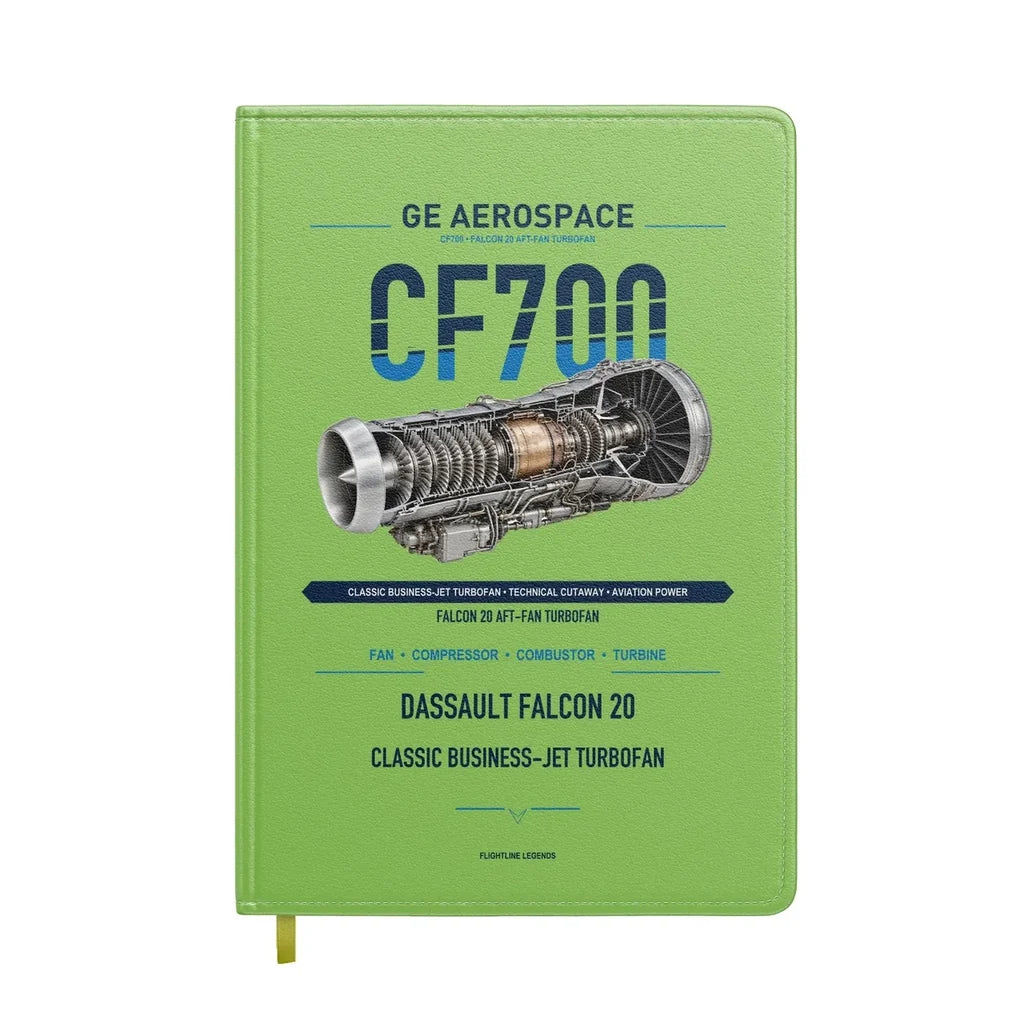 CF700 design on light green notebook