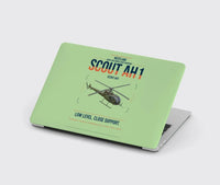 Thumbnail for Westland Scout AH1 design on light green MacBook case