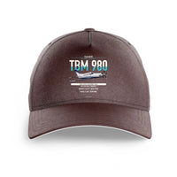 Thumbnail for Daher TBM 980 design on brown printed hat