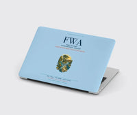 Thumbnail for Fort Wayne International Airport (FWA) design on light blue MacBook case