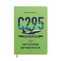 Thumbnail for Airbus C295 Firefighter design on light green notebook