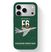 Thumbnail for Hawker Hunter F6 design on dark green magsafe iphone case, for iPhone 17 Pro