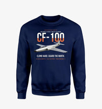 Thumbnail for Avro Canada CF-100 Mk5 Canuck Northern All Weather Interceptor design on navy blue sweatshirt