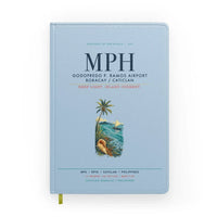 Thumbnail for Godofredo P. Ramos Airport Boracay Caticlan (MPH) design on light blue notebook