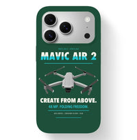 Thumbnail for DJI Mavic Air 2 Case design on dark green iphone case