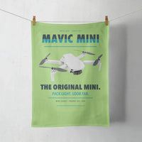 Thumbnail for DJI Mavic Mini design on light green towel