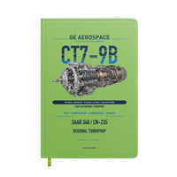Thumbnail for CT7-9B design on light green notebook