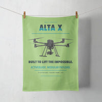 Thumbnail for Freefly Alta X design on light green towel