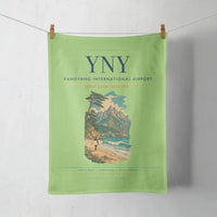 Thumbnail for Yangyang International Airport (YNY) design on light green towel