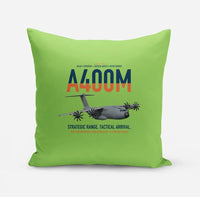 Thumbnail for Airbus A400M Atlas design on light green pillow