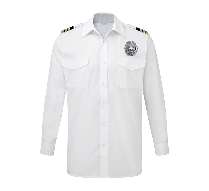 Customisable Aviation Finger Print Shirt - view 4
