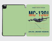 Thumbnail for MC-130J COMMANDO II design on light green ipad tablet case