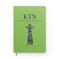 Thumbnail for Ketchikan International Airport (KTN) design on light green notebook