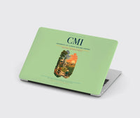 Thumbnail for University of Illinois Willard Airport (CMI) design on light green MacBook case