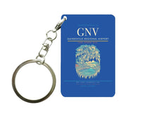Thumbnail for Gainesville Regional Airport (GNV) design on blue key chain