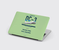Thumbnail for Douglas DC-3 design on light green MacBook case