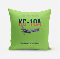 Thumbnail for KC-10A EXTENDER design on light green pillow