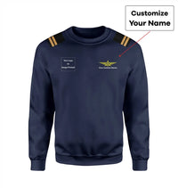 Thumbnail for Customisable Pilot Epaulettes 3D Sweatshirt - view 4