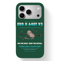 Thumbnail for Autel EVO II Dual 640T V3 Case design on dark green iphone case