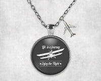Thumbnail for Life is a journey Enjoy Necklace - view 4
