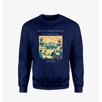 Thumbnail for VINTAGE G4459 - The Sound Barrier Morning - Designed Sweatshirts design on navyblue