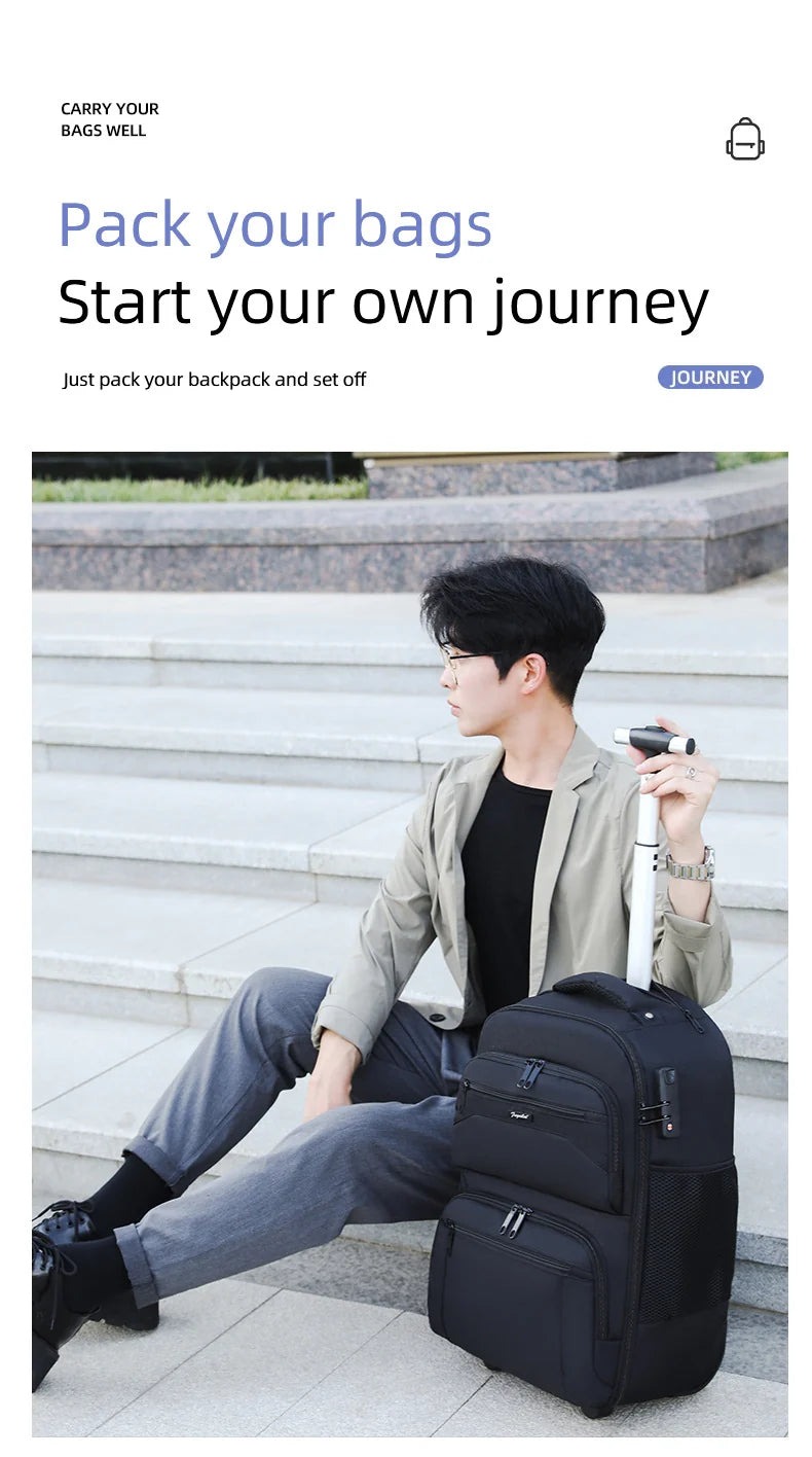 Pilot Business Travel Backpack — Durable Cabin Carry-On