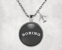 Thumbnail for BOEING Text Necklace - view 4