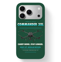 Thumbnail for Draganfly Commander 3XL Case design on dark green iphone case