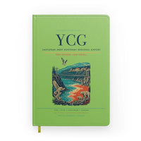 Thumbnail for Castlegar–West Kootenay Regional Airport (YCG) design on light green notebook