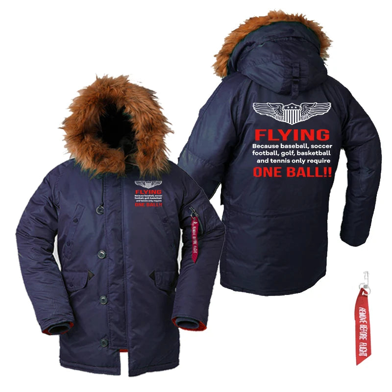 Flying One Ball Bomber Jacket - view 4