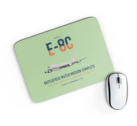 Thumbnail for E-8C Joint STARS design on light green rectangle mouse pad