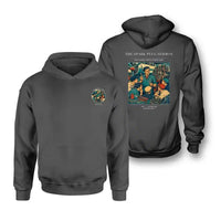 Thumbnail for VINTAGE G4264 - The Spark Plug Sermon - Double-Side Hoodie design on darkgray double side