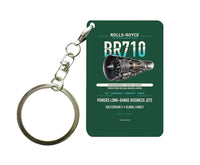 Thumbnail for BR710 Key Chain design on dark green key chain