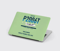 Thumbnail for Tecnam P2006T design on light green MacBook case