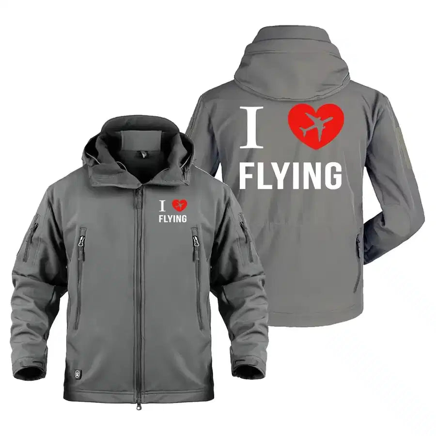Customisable I Love Flying Jacket - view 4