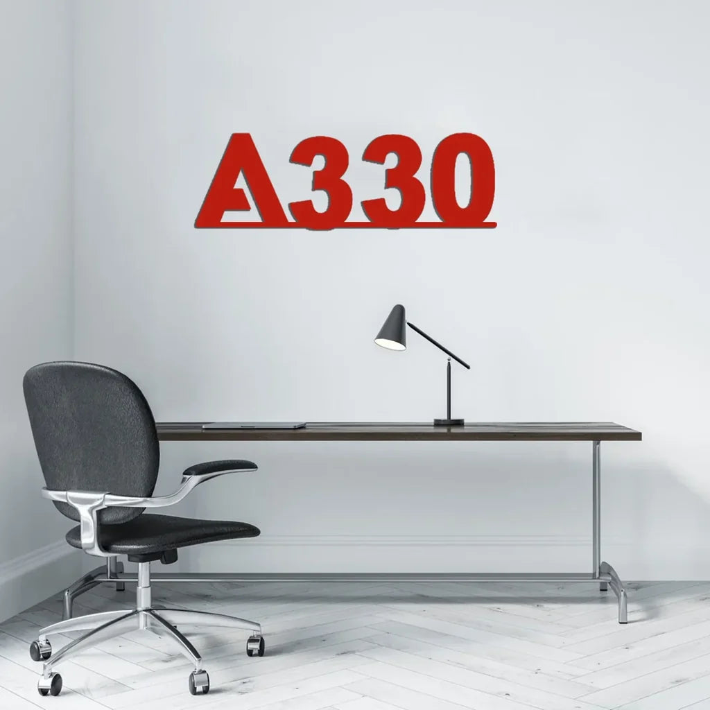 Customisable Airbus A330 Metal Sign - view 4