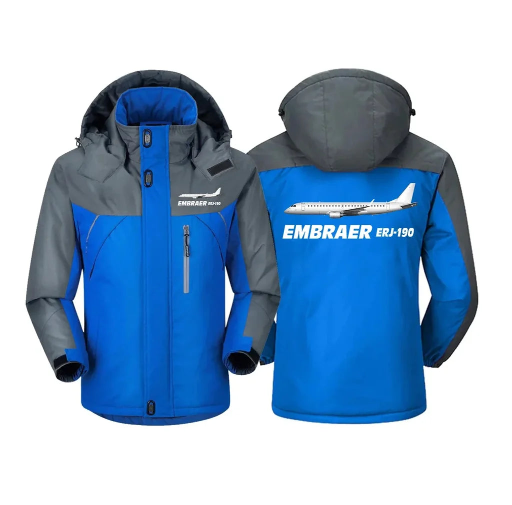 Customisable Embraer Winter Jacket - view 4