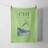 Thumbnail for Vilo Acuña Airport (CYO) design on light green towel