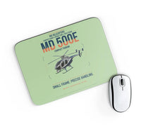 Thumbnail for MD Helicopters MD 500E design on light green rectangle mouse pad
