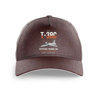 Thumbnail for T-38C Talon design on brown printed hat