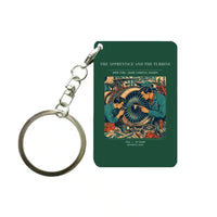 Thumbnail for VINTAGE G4470 - The Apprentice And The Turbine - Designed Key Chain design on darkgreen