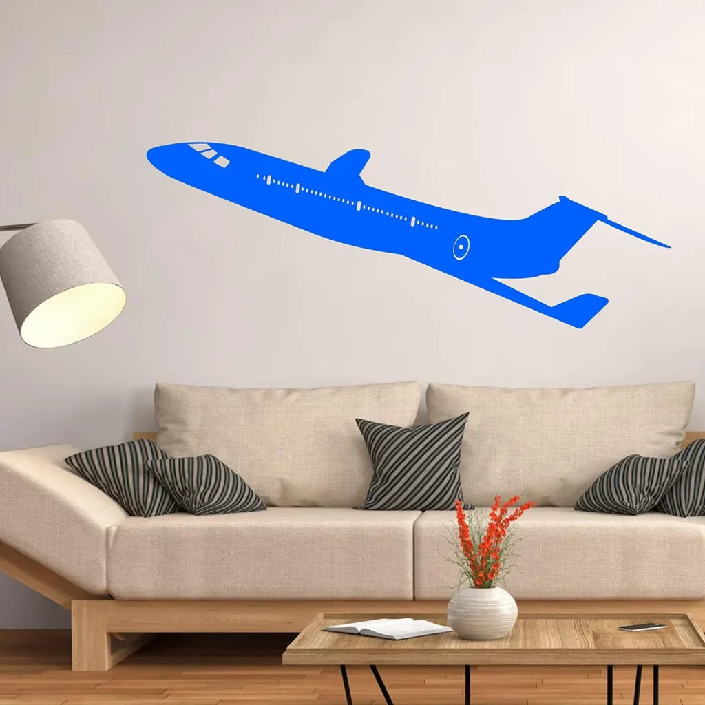 Climbing Business Jet Wall Sticker - view 5