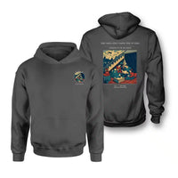Thumbnail for VINTAGE G4533 - The Shelter Under The Stairs - Double-Side Hoodie design on darkgray double side