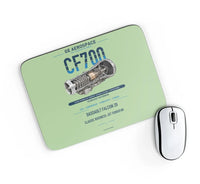 Thumbnail for CF700 design on light green rectangle mouse pad