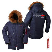 Thumbnail for Aviation Heartbeats Bomber Jacket - view 4